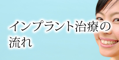 インプラント治療の流れ